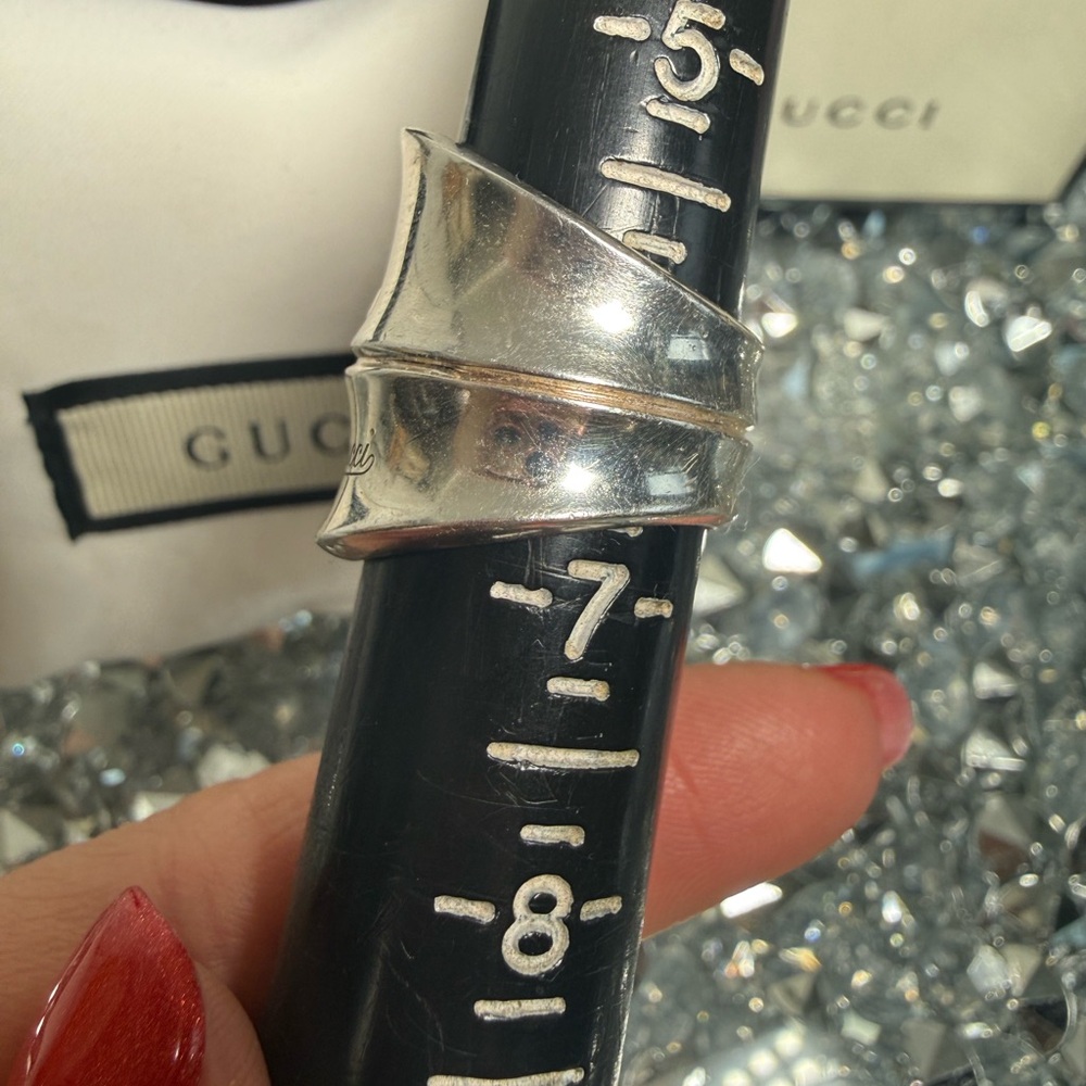 Gucci Sterling Silver Dabble Band full included - Picture 6 of 10